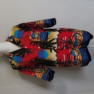 Vintage Free Style by Glorious Hawaiian Men's Buttons down  Small